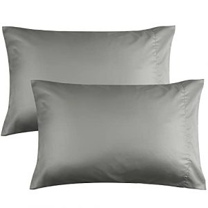 BEDELITE Ultra Soft Pillow Cases Queen Size Set of 2, Upgraded Silky Lyocell & Brushed Microfiber Pillowcase, Wrinkle Resistant Double - Sided Cooling P