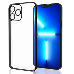 Defender Case for iPhone 13 Pro Max, Shockproof Camera Protector Phone Case, Clear Case for iPhone with Colored Edges, 6. 7 inch Drop - Tested Anti - Scrat