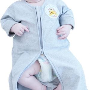Lvkiss Baby Swaddle Blanket, Baby Wearable Blankets, Sleep Sack for Newborn, Baby Sleeping Bag 100% Organic Cotton Swaddles(L)
