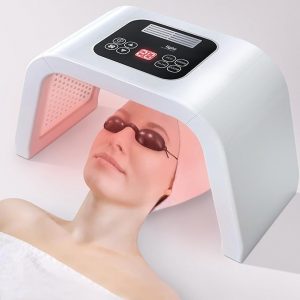 Fxtiaa LED - Face - Light - Therapy, 7 in 1 Color LED Face Mask Facial Body Beauty Equipment