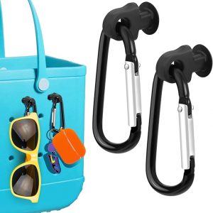 Mity rain Key Holder for Bogg Bag, Accessories for Bogg Bags Original X Large, Insert Charm Carabiner Keychain Compatible with Bogg Bag Beach Tote Bag for Finding Your Keys In Your Bag Quickly