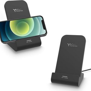 OINMELY Fast Wireless Charger Wireless Phone Charger Stand Compatible with Apple iPhone 14 13 12/12 Pro Max/ 11Pro/11Pro Max, Samsung Galaxy S22 S21 S