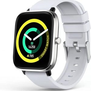 Smart Watch with Bluetooth Call for Men Women, IP67 Waterproof Fitness Tracker with 1. 7" HD Display Blood Pressure Heart Rate Temperature Sleep Monito