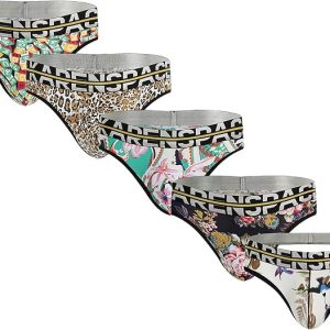 Men's Sexy Silk Printing G - String Thong Underwear Ideal Athletic Supporter Lightweight Jockstrap