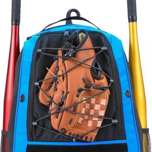 Himal Outdoors Baseball Bag - Bat Backpack for Baseball, T - Ball & Softball Equipment & Gear for Youth and Adults | Holds Bat, Helmet, Gloves and Cleat